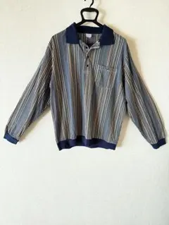 美品 ビンテージ HABAND CASUAL JOE ポロシャツ ストライプ