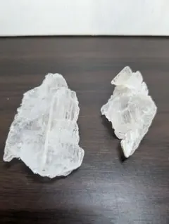 天然透明石 2個セット