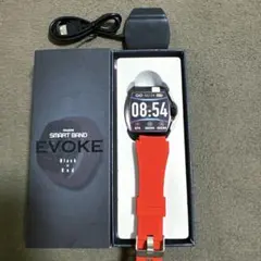 EVOKE スマートウォッチ BLACK×REDのサムネイル