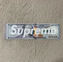 Supreme box logo 100ドル札デザイン ステッカー - メルカリ