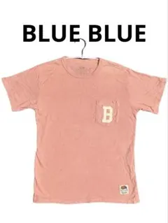 BLUE BLUE ポケットTシャツ ピンク 半袖 メンズ Sサイズのサムネイル