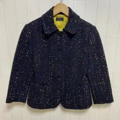 Paul Smith BLACK ジャケット マルチカラー ドット 個性的 総柄
