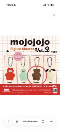 mojojojo Figure Mascot Vol.2 Chocolate