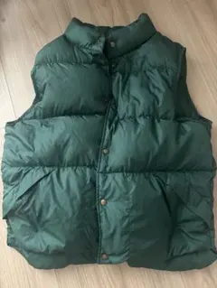 L.L.Bean OUTDOORS ダウンベスト グリーン メンズ