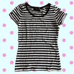 平成ギャル セシルマクビー グランジパンクボーダーチュニックのサムネイル