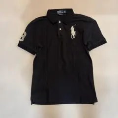 ポロラルフローレン ビッグポニー ポロシャツ SWAG Y2K ブラック