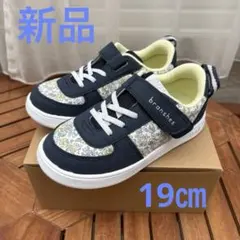 ブランシェス×イフミー 　花柄　スニーカー　19cmのサムネイル