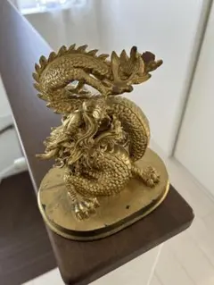 24KGP 龍の墨つぼ　金　金メッキ　年代物　アンティーク　大工道具　墨壺　置物 24KGP 龍の墨つぼ 金 金メッキ 年代物 アンティーク 大工道具 墨壺