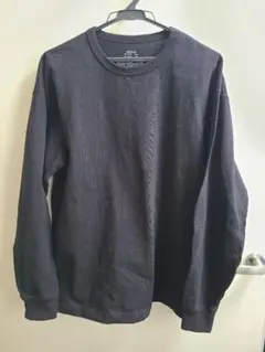 黒 Mサイズ 長袖カットソー　メンズ