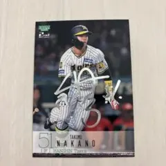 阪神タイガース 中野拓夢 選手 直筆サインカード - メルカリ