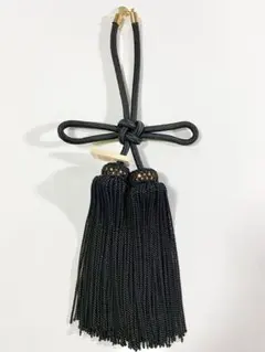 送料込！本物ふさ揚巻結び黒/本物ジャンクションプロデュース製のサムネイル
