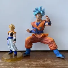 ドラゴンボール 孫悟空　(スタンド無し) 　ゴジータ　フィギュア 2体セット