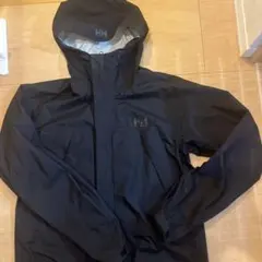 Helly Hansen ブラック マウンテンパーカー