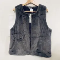 iro no hi ファーベスト グレー ノースリーブ ①