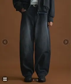 public tokyo デニム リラックスワイド denimのサムネイル
