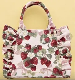 Maison de FLEUR いちごゴブランフロントフリルバッグ - メルカリ