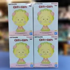 COJI-COJI おおきなSOFVIMATES パステルなコジコジ 4個