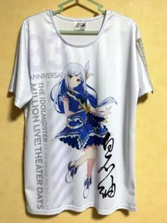 希少✨未使用☆アイドルマスターミリオンライブ 如月千早 フルカラー T 