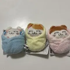 とっとこハム太郎 おくるみマスコット 3種コンプリートセット - メルカリ