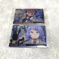 僕のヒーローアカデミア カードソフトクッキー 麗日お茶子 波動ねじれ 2点