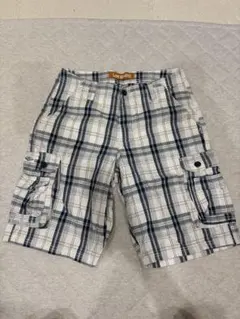 Lee Dungarees チェック柄カーゴショートパンツ
