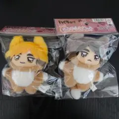 ハイキュー!!　ちみけもますこっと　宮侑　宮治　ぬいぐるみ　2個セット