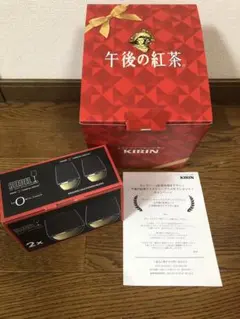 【当選品】KIRIN 午後の紅茶 アイスティーグラス ディズニー100周年