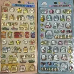 すみっコぐらしジュエリードロップシール 2シートセット