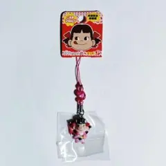 ペコちゃん ☆ 京都限定 新選組 ストラップ ビーズ【新品】