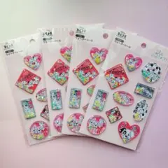 ディズニーウォーターシール 101匹わんちゃん 4枚セット セリア