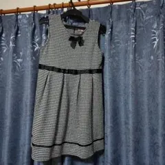 motherways チェック柄 ワンピース 140cm