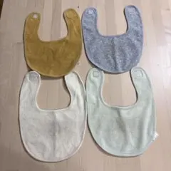 西松屋　ベビー スタイ 4枚セット　防水