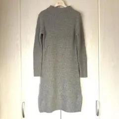 ニット　ワンピース　ユニクロ