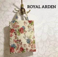 ROYAL ARDEN ロイヤルアーデン バッグ 花柄 総柄 ゴブラン