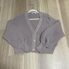 くすみピンク　カーディガンのサムネイル