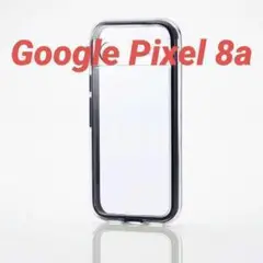 Google Pixel 8a 用 ハイブリッドケース ブラック