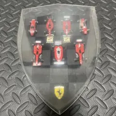 フェラーリ 軌跡のF1コレクション1/72ミニカー7台セット ディスプレイ