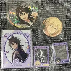 あんスタ　UNDEAD 朔間零、羽風薫　缶バッジ、ガチャ、ちみぽけっと、ぴくりあ