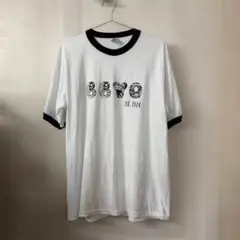 【USED】リンガーTシャツ ホワイト XLサイズのサムネイル