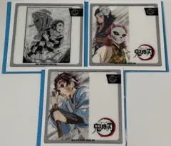 炭治郎 錆兎 真菰 ヒロマ 3周年 ビッグポスター レプリカミニクリアカード