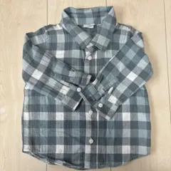 baby GAP チェックシャツサイズ80 12M-18M