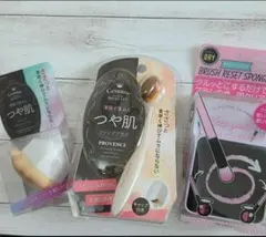 つや肌ブラシ　ブラシクリーナーセットのサムネイル