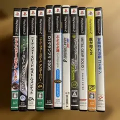 PS2 ゲームソフトセット 11本