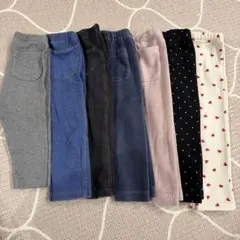 ベビー　レギンス　7点セット