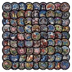 ポケモン マンホール ステッカー ポケふた シール 118枚 セット