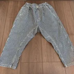 ストライプ 長ズボン ポケット付き120サイズ