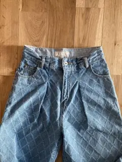 ROPÉ PICNIC ダイヤモンドパターン ストレートデニム　デニム　パンツ