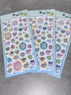 正規品　たまごっち　レア　プチドロップシール　3枚セット　めめっち　まめっち