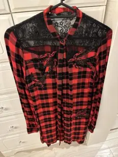 GESSシャツワンピース