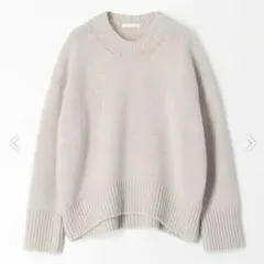 本日限定！【美品】ファインウール クルーネックプルオーバーニット